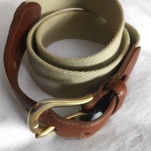 Coach Accessories - COACH LEATHER CLOTH BELT SZ 34 Coach Accessories - COACH LEATHER CLOTH BELT SZ 34